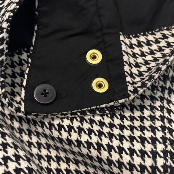 Derek Lam 10 Crosby Houndstooth cotton-blend tweed flared trousers SZ 16 NWT - Picture 13 of 15